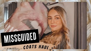 MASSIVE NEW IN MISSGUIDED COATS HAUL WORTH £600 AUTUMN 2020 [upl. by Letney]