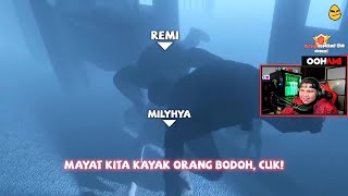 Oohami React quotPhasmophobiaquot Milyhya Cabar Hantu Keluar  MILYHYA Clip 10112020 [upl. by Nella]