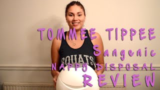 Tommee Tippee Sangenic Nappy Disposal System REVIEW  ItsKaysWorld [upl. by Cann]