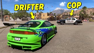 Drift Cars vs COPS  Forza Horizon 5 [upl. by Agna278]