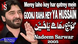 Nadeem Sarwar  Gunj Raha Hai Ya Hussain  2005 [upl. by Dulcia]