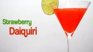 How to Make a Strawberry Daiquiri [upl. by Flower]