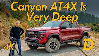 GMC Canyon AT4X Is A Deep And Capable Machine [upl. by Anallise]