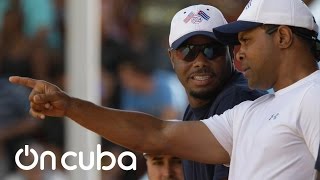 Ken Griffey Jr y Barry Larkin de visita en La Habana quotQueremos ayudar al béisbol cubanoquot [upl. by Tedric410]