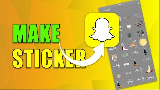 How to Make Sticker on Snapchat [upl. by Chiarra]