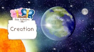 CREATION · Short Version · BIBLE STORIES FOR CHILDREN KIDS · ANIMATED CARTOON BIBLE jesuslovesme [upl. by Imhsar]