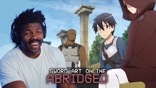 Its Getting More Unhinged  SAO Abridged Ep 2 Reaction reloaded [upl. by Ahsinel25]