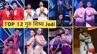 Indias Best Dancer 4 Top 12 Contestants Choreographer Guru Jodi List [upl. by Anez]