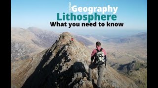 What you need to know Lithosphere  Higher Geography [upl. by Jem]