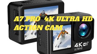 ALTRON A7 PRO 4K HD ULTRA ACTION CAMERA FOR MOTO VLOG [upl. by Fraze942]