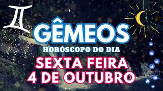 ♊ GÊMEOS 💔 VAI ACONTECER NESTA SEXTA FEIRA 04 DE OUTUBRO DE 2024 [upl. by Ahsirak]