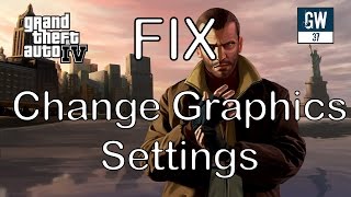 FIX  Unable To Change GTA 4 Graphics Settings in PC [upl. by Aurelia]