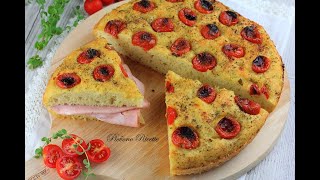 Focaccia barese alta e soffice [upl. by Assyram]