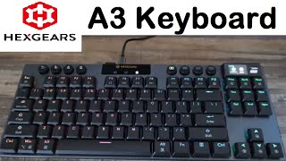 Hexgears Immersion A3 Wireless Mechanical Gaming Keyboard Complete Review [upl. by Akemeuwkuhc]