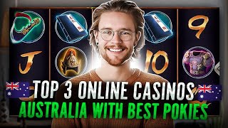 3 Best Online Casinos Australia  Best online pokies Australia [upl. by Htims]