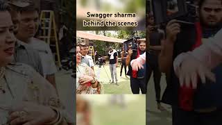 Swagger sharma behind the scenes swaggersharma 2024shorts [upl. by Ycram]