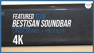 Best Affordable Soundbar  Bestisan Soundbar UNBOXING  REVIEW  Best Soundbar 2020 Worth Buying [upl. by Leoine]