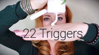 22 ASMR Triggers  No Talking  Intensely Relaxing Sounds [upl. by Raynor]