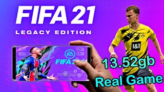 FIFA 21 Legacy Edition on Mobile  Yuzu   FIFA21 Mobile Switch Game  Android FIFA 2021 Nintendo [upl. by Hultin207]