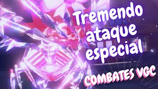 ETERNATUS con VIDA ESFERA 🫠 LOQUÍSIMO ⭐ COMBATES VGC 👑 Pokémon SV  rentalteam playpokemon [upl. by Enaht285]