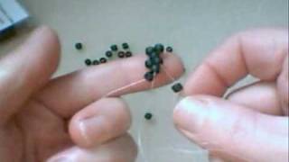 Peyote Stitch tutorial for beginners  Beadweaving with Svetlana Kunina [upl. by Lynea]