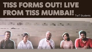 TISS forms Out LIVE from TISS mumbai Should I apply  ODCL Program  TwT Students [upl. by Gretel]