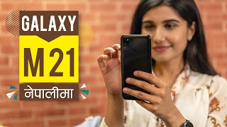 Samsung Galaxy M21 Review नेपालीमा [upl. by Elicia]