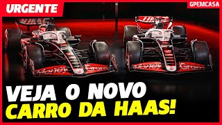 URGENTE HAAS APRESENTA VISUAL DO VF24 NOVO CARRO PARA A TEMPORADA 2024 DA FÓRMULA 1  GP EM CASA [upl. by Joanie]