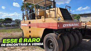 IMPLEMENTO PARA LINHA DE ASFALTO ROLO COMPACTADOR DE PNEUS DYNAPAC CP271 2009 │ BR TRATORES [upl. by Sumedocin315]