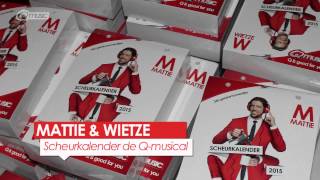 Scheurkalender de Qmusical  Mattie amp Wietze  Qmusic [upl. by Cyril281]