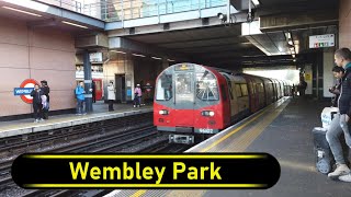 Tube Station Wembley Park  London 🇬🇧  Walkthrough 🚶 [upl. by Ayyidas]