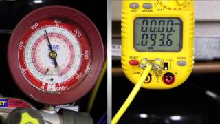 Measuring Subcooling and Superheat on Geothermal Unit [upl. by Grantland882]