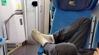 PIJANY PASAŻER robi co chcePOCIĄG INTERCITY [upl. by Launam]