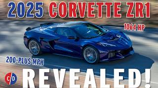 The 1064 HP 215Plus MPH 2025 Chevrolet Corvette ZR1 All the Details with Tadge Juechter [upl. by Ahterod]