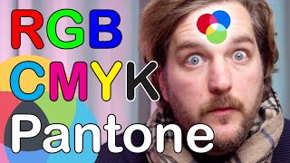 CMYK vs Pantone vs RGB  Whats the difference Why does it matter When to use each [upl. by Atikir233]