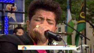 Bruno Mars on the Today Show  Just the Way You Are [upl. by Crofton]