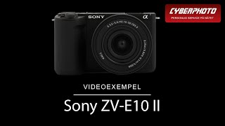 Videoexempel Sony ZVE10 II [upl. by Del]