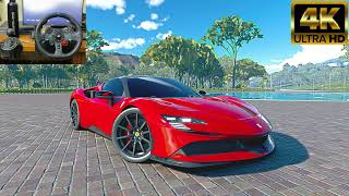 FERRARI SF90 STRADALE  The Crew Motorfest  LOGITECH G29 DRIVING [upl. by Llewol]