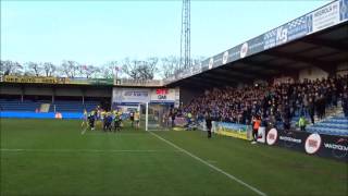 Fans von KVC Westerlo Feiern den Sieg gegen KV Kortrijk [upl. by Emelda]