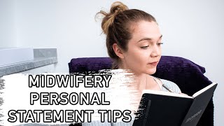 TOP TEN MIDWIFERY PERSONAL STATEMENT TIPS  Midwifery UCAS Application  UK Midwife [upl. by Lion]