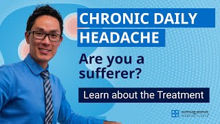 What Is Chronic Daily Headache  The Disability Real Life  The Treatment Options [upl. by Iover22]