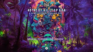 Spinal Fusion  Delusion  psytrance psychedelicvideo trippy 4K [upl. by Grussing]