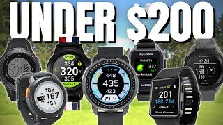 The Best Golf Watch For Under 200 I Tested Them All [upl. by Pownall12]