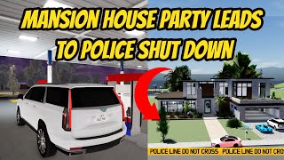 Greenville Wisc Roblox l Mansion Party Driving Empire Update Roleplay [upl. by Hannala]