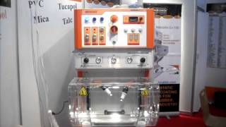 ELECTROSTATIC TALC APPLICATION 2012 [upl. by Virnelli]