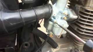 basic carburettor adjustment tuning 4 stroke and how it works [upl. by Eanrahs322]