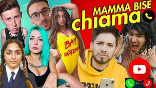 MAMMA BISE CHIAMA GLI YOUTUBERS 2  Matt amp Bise [upl. by Bullock]