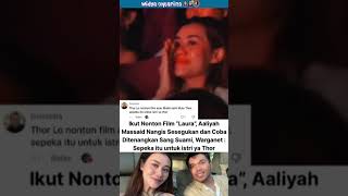 Nonton film laura thariq tenangkan Aaliyah yang menangis thariqhalilintar aaliyah fyp shorts [upl. by Tacklind422]