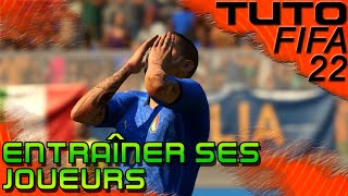 👨🏻‍🎓⚽ FIFA 22 PC  TUTO  Comment entrainer ses joueurs en carrière manager [upl. by Merrile87]