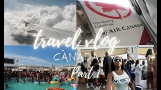 CANADA VLOG PART 1🇨🇦 MEET MY TWINS 🫣 [upl. by Noroj751]